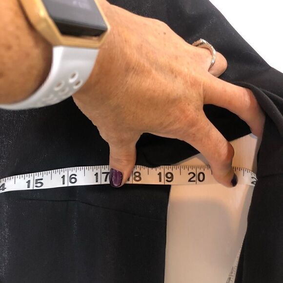 Premise Black Blouson Arm Sheath Dress - Picture 10 of 12